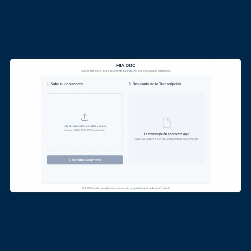 Salud Mental e Inteligencia Artificial